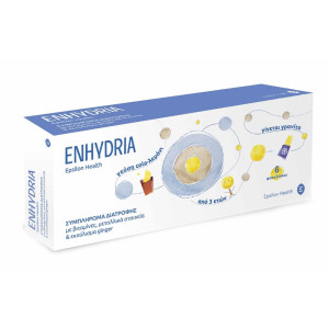 Epsilon Health Enhydria Συμπλήρωμα Διατροφής Με Γέυση Cola - Λεμόνι 6x15ml