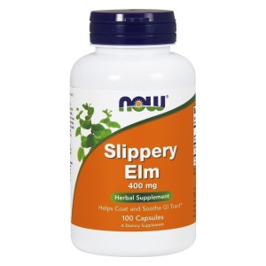 Now Slippery Elm 400 Mg - 100 Caps