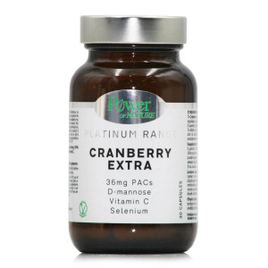 Power Of Nature Platinum Cranberry Extra 30 caps
