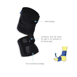 Aurafix 411 Dorsi Flexion Νάρθηκας Ποδοκνημικής Neoprene One Size