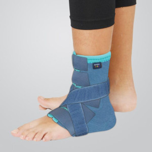 Aurafix DG-405 Παιδική Επιστραγαλίδα Με Δέστρες Neoprene