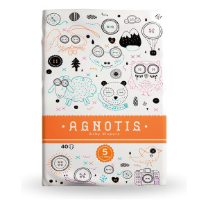 Agnotis Πάνες με Αυτοκόλλητο Baby No. 5 για 11-25kg 40τμχ