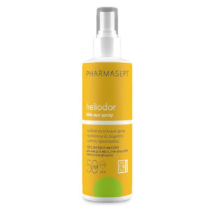 Pharmasept Αδιάβροχο Παιδικό Αντηλιακό Spray Heliodor SPF50 165ml