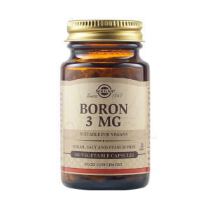 Solgar Boron Συμπλήρωμα Διατροφής 3Mg Veg.Caps 100S