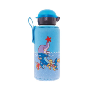 Laken Παγούρι Αλουμινίου Με Θήκη Dolfin 450ml