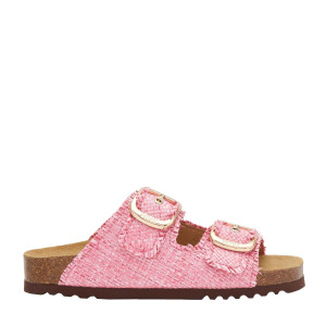Scholl Noelle Raffia Pink Σανδάλι Γυναικειο SC0SHF30607104800000