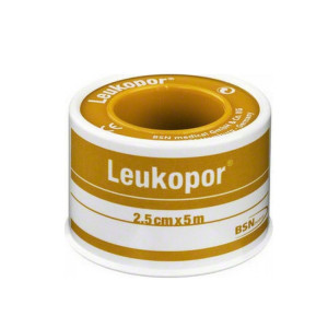 Leukopor 2,50cmX5m Χάρτινη Επιδεσμική Ταινία