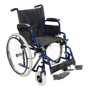 Mobiak Gemini 24" Αναπηρικό Αμαξίδιο Μπλε 46 cm 0811600