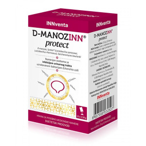 D-Manozinn Protect Sachets Συμπλήρωμα Διατροφής για υγιές ουροποιητικό & γαστρεντερικό σύστημα 10x2.50g