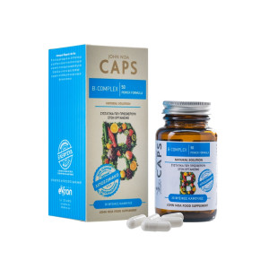 John Noa Caps Συμπλήρωμα Διατροφής B-Complex Powder Formula 30Caps