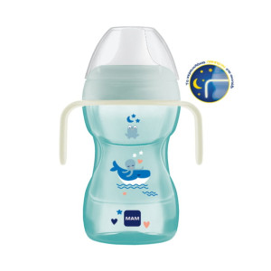Mam Εκπαιδευτικό Ποτηράκι Fun To Drink Cup Night 270Ml  8+ Μηνών