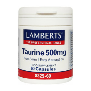 Lamberts  Taurine 500Mg 60Caps