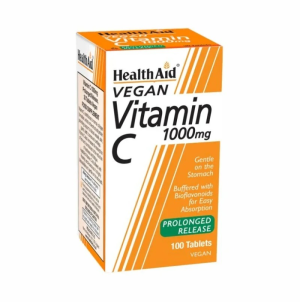 Health Aid Vitamin C 1Gr 100Tabs -Economy