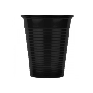 Bournas Medical Οδοντιατρικό Ποτηράκι 132.001.Bl Μαύρο 180ml (100τμχ)