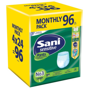 Sani Pants No3 Value Pack Large (4X24) 96 Τεμάχια