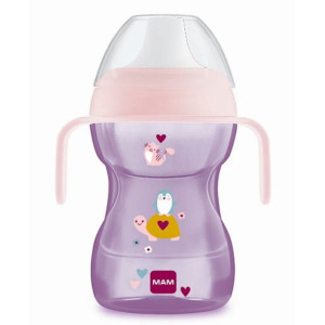 Mam Εκπαιδευτικό Ποτηράκι Fun To Drink Cup 270Ml 8+ Μηνών Κορίτσι 461G