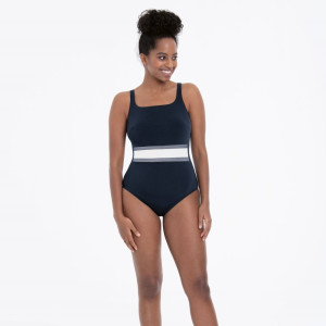 Anita 333 Μαγιό Ολόσωμο Μαστεκτομής Navy Blue