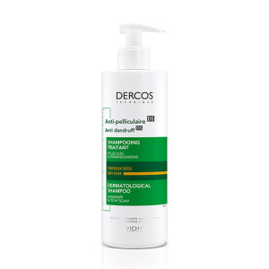 Vichy Dercos Anti-Dandruff Αντιπιτυριδικό Σαμπουάν για Ξηρά Μαλλιά, 390ml
