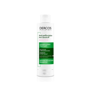 Vichy Dercos Anti Dandruff Shampoo Sensitive Σαμπουάν για τη Ρύθμιση της Ξηροδερμίας & της Πιτυρίδας, 200ml