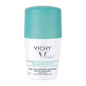 Vichy Deodorant 48h Intensive Anti-perspirant Roll-On Εντατική Αποσμητική Φροντίδα, 50ml