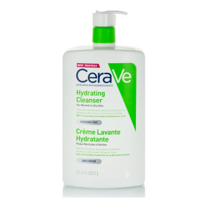 CeraVe Hydrating Cleanser Κρέμα Καθαρισμού για Κανονική - Ξηρή Επιδερμίδα 1000ml