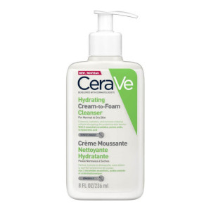 Cerave Hydrating Cream to Foam Cleanser Κανονικό έως Ξηρό Δέρμα 236ml