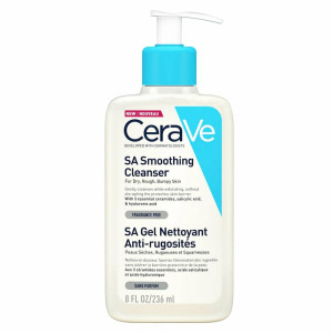 Cerave SA Smoothing Cleanser Τζελ Καθαρισμού & Απολέπισης της Ξηρής Επιδερμίδας, 236ml