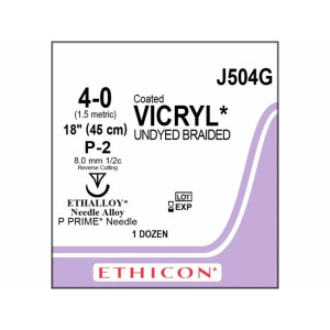 Ethicon Ράμμα Vicryl 4.0 W9580T 26mm Κόπτουσα