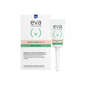 Intermed Eva Intima Meno-Control Vaginal Cream 10x5gr Pre-Filled Applicators