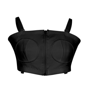 Haaka Σουτιέν Hands-Free  Zip-Up Breast Pump Bra M-Black