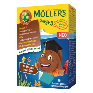 Moller's Ζελεδακια Ψαράκια 36 Cola
