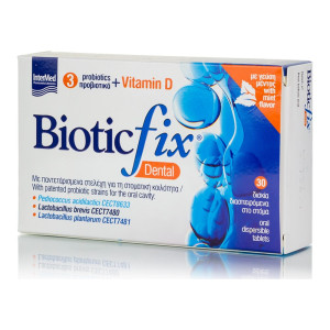 Intermed Biotic Fix Dental Προβιοτικά & Βιταμίνη D 30tabs