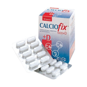 Intermed Calciofix 600mg + 200IU D3 90tabs