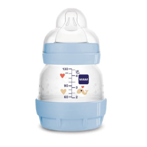 Mam Μπιμπερό Easy Start Anti-Colic Θηλή Σιλικόνης 130Ml 0+ Μηνών
