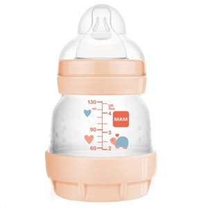 Mam Μπιμπερό Easy Start Anti-Colic Θηλή Σιλικόνης 130Ml 0+ Μηνών