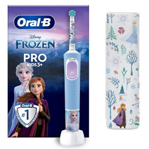 Oral-B Vitality Pro Kids Frozen Ηλεκτρική Οδοντοβουτσα Με Θήκη Ταξιδίου