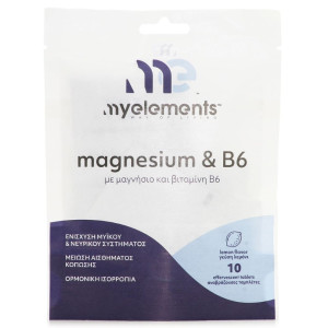 My Elements Magnesium 300mg & B6 10eff