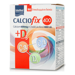 Intermed Calciofix 600mg + 400IU D3 90tabs