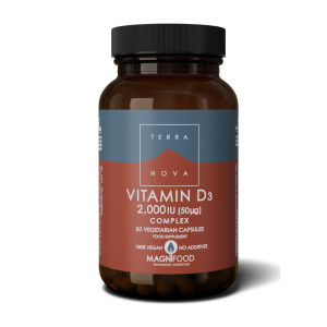 TerraNova Vitamin D3 2000iu Complex 50Caps