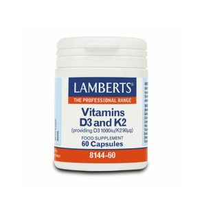 Lamberts  Vitamin D3 & K2 60Caps