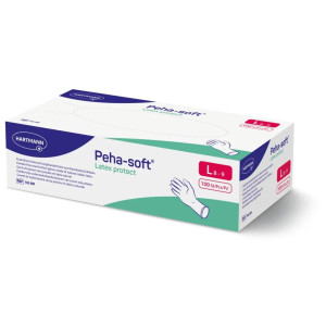 Hartmann Peha-Soft Γάντια Latex Χωρίς Πούδρα 100 Τεμάχια
