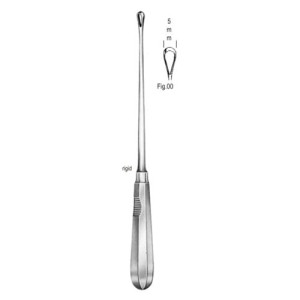 Ξέστρο Recamier 5mm