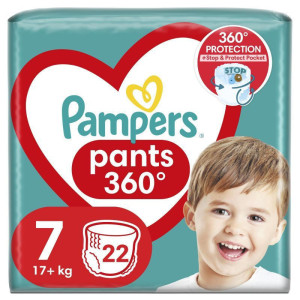 Pampers Pants Μεγ 7 17+kg 22 Τεμάχια