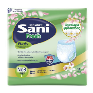 Sani Pants Fresh No3 Large 14 Τεμάχια