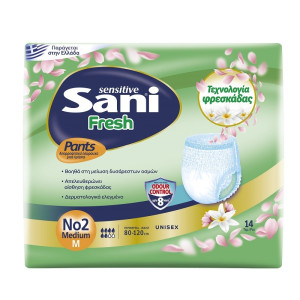 Sani Pants Fresh No2 Medium 14 Τεμάχια
