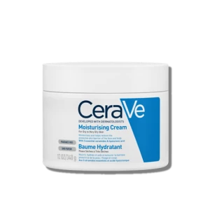 CeraVe Moisturising Ενυδατική Κρέμα Σώματος με Υαλουρονικό Οξύ για Ξηρές Επιδερμίδες 340ml
