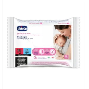 Chicco Μαντηλακια Καθαρισμου Στηθους Natural Feeling (16T)