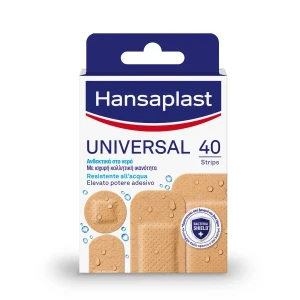 Hansaplast Strips 40 Τεμάχια 4 Μεγέθη