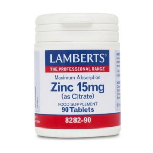 Lamberts  Zinc 15Mg (Citrate) 90Tabs