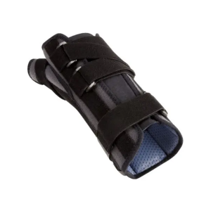 Thuasne 2430 Ligaflex Manu Black Νάρθηκας Καρπού/Αντίχειρα Δεξιός (Παιδικός)